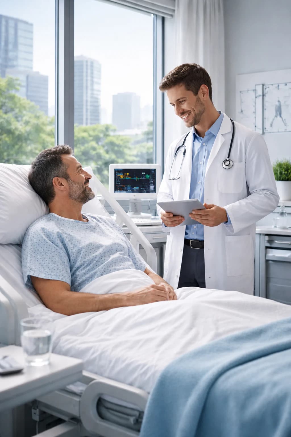 Healthcare clinical operations dashboard in Morocco
