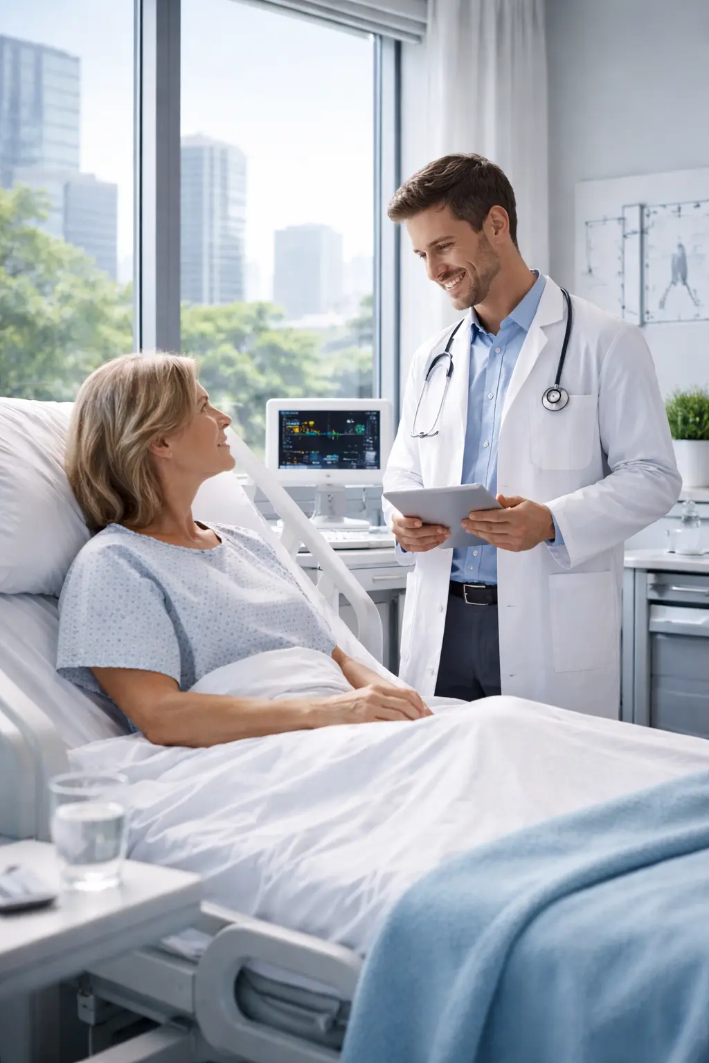 Healthcare clinical operations dashboard Morocco