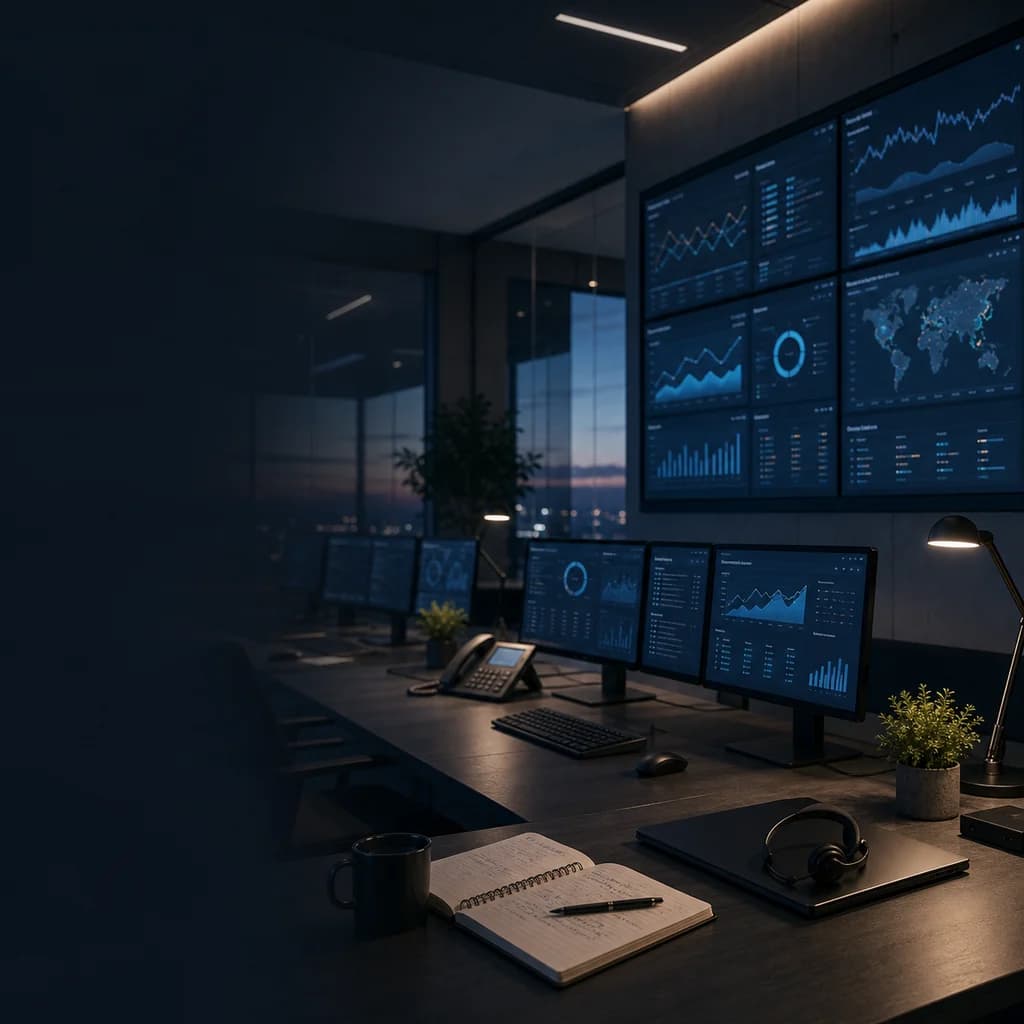 Operations and managed services monitoring workspace